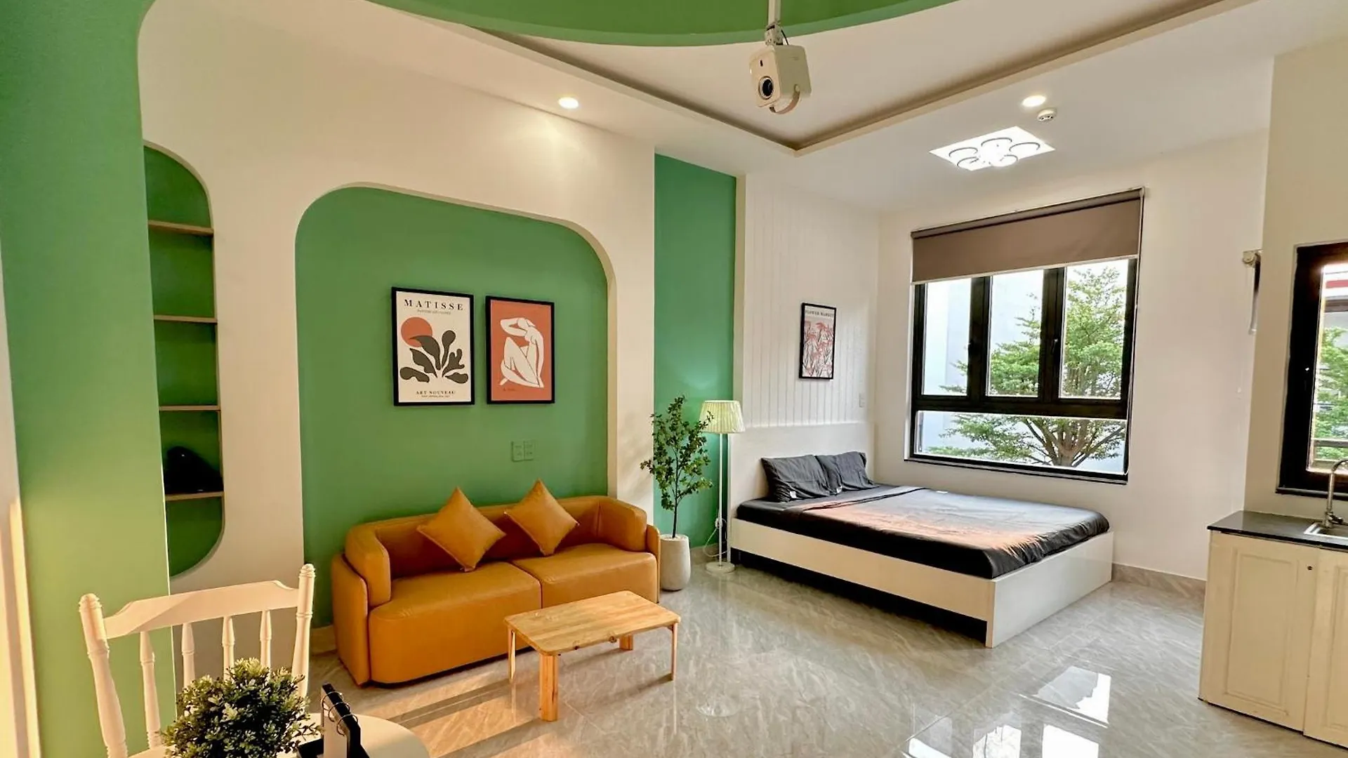 Проживание в семье Апартаменты Corgi House Danang Вьетнам