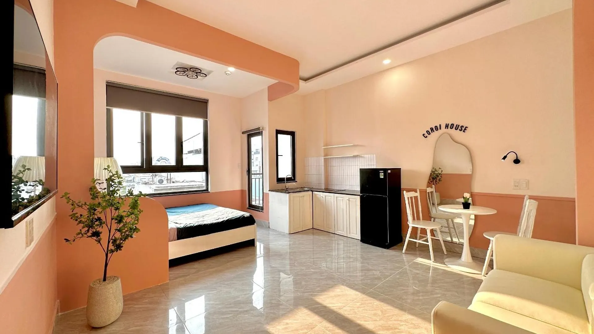 Проживание в семье Апартаменты Corgi House Danang